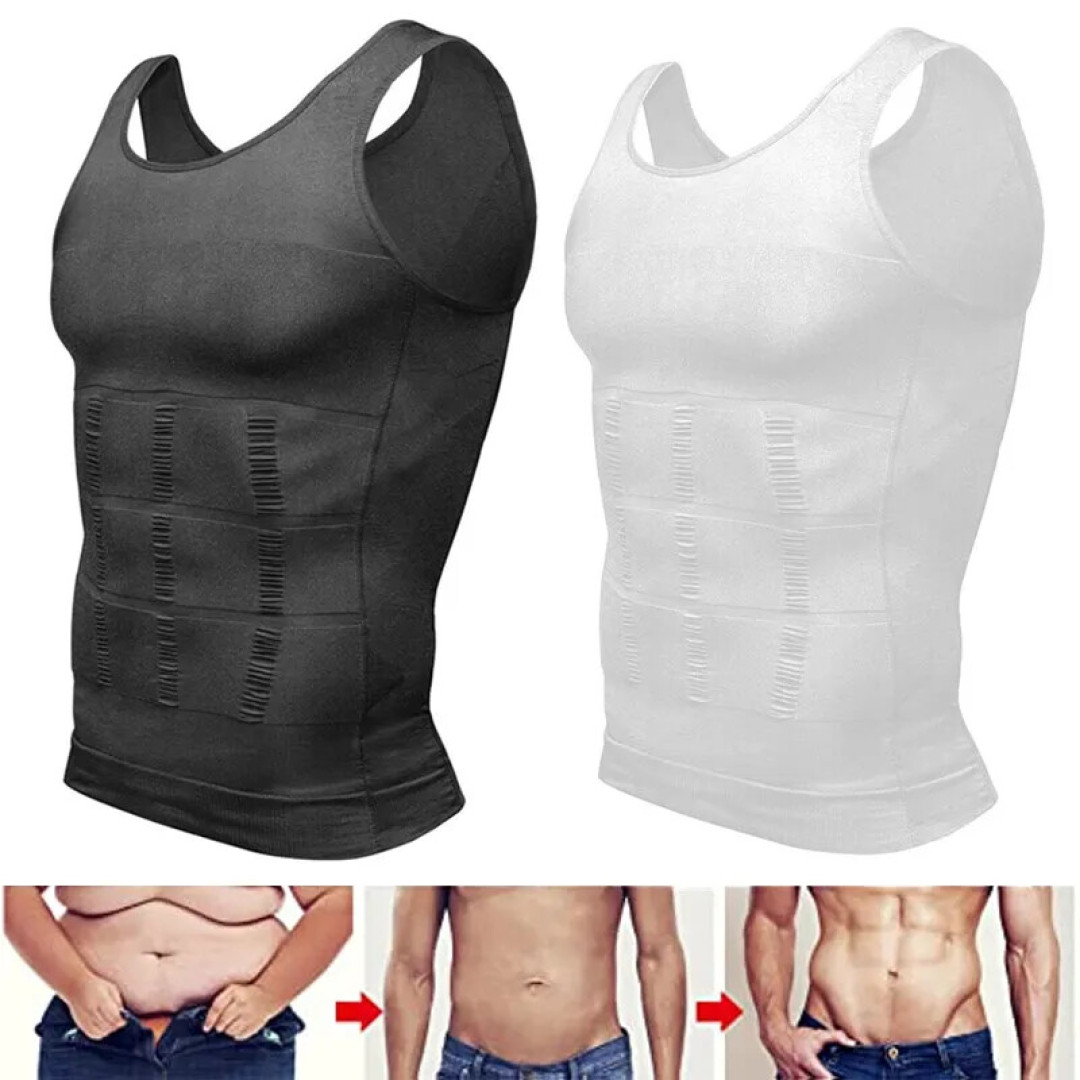 Corset shaper for waist slimming, back and abdominal support, and body slimming - Black