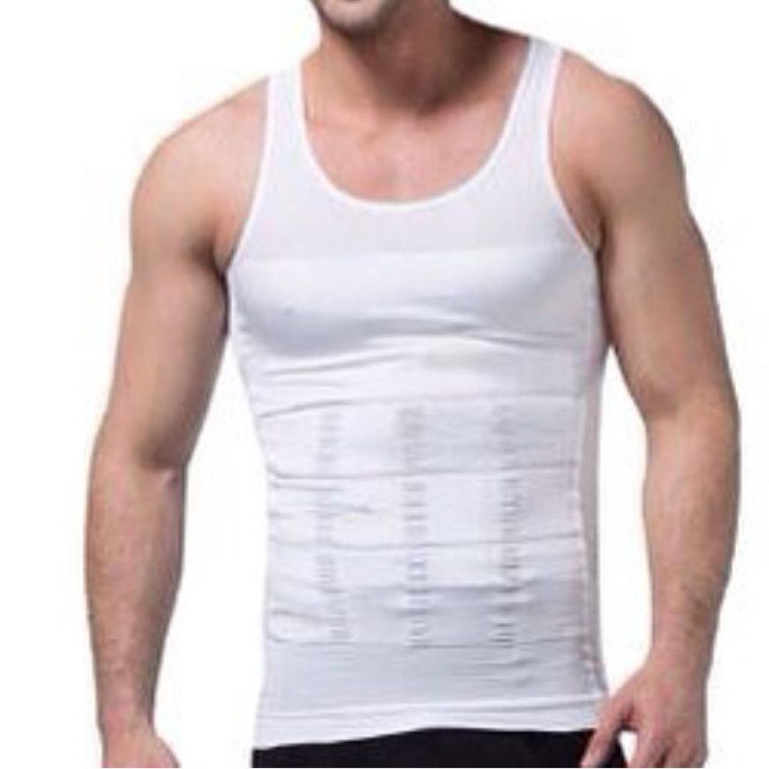 Corset shaper for waist slimming, back and abdominal support, and body slimming - White