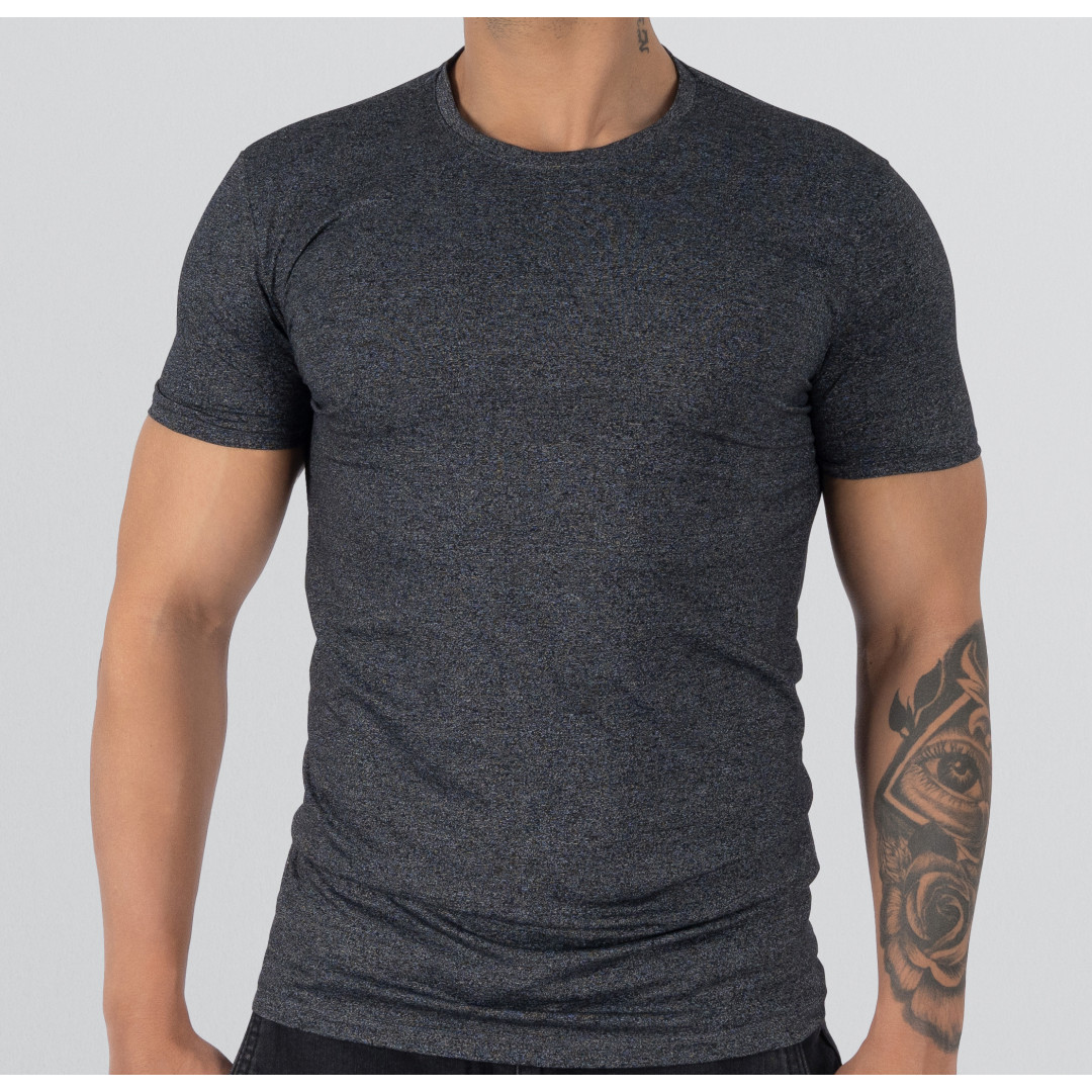 T-shirt Body Round neck Short sleeve - Dark Gray