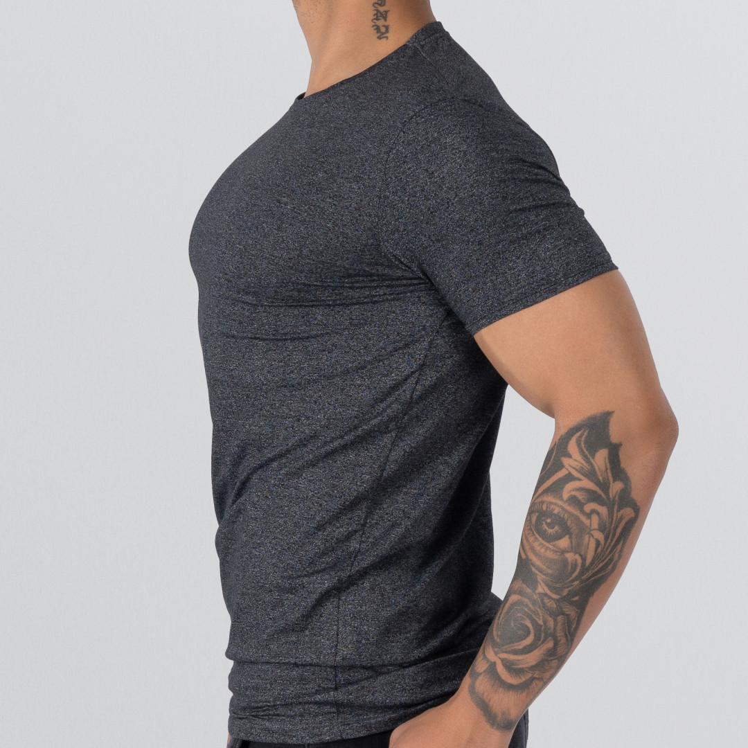 T-shirt Body Round neck Short sleeve - Dark Gray