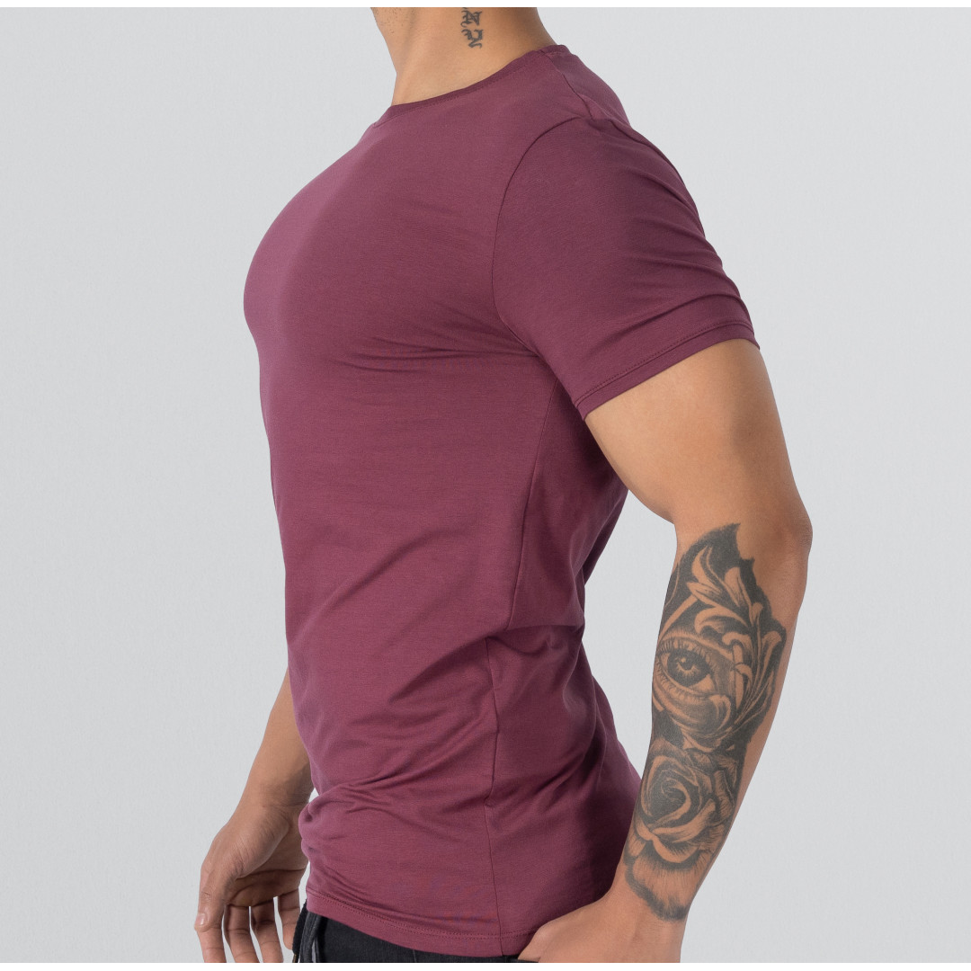 T-shirt Body Round neck Short sleeve - Purple