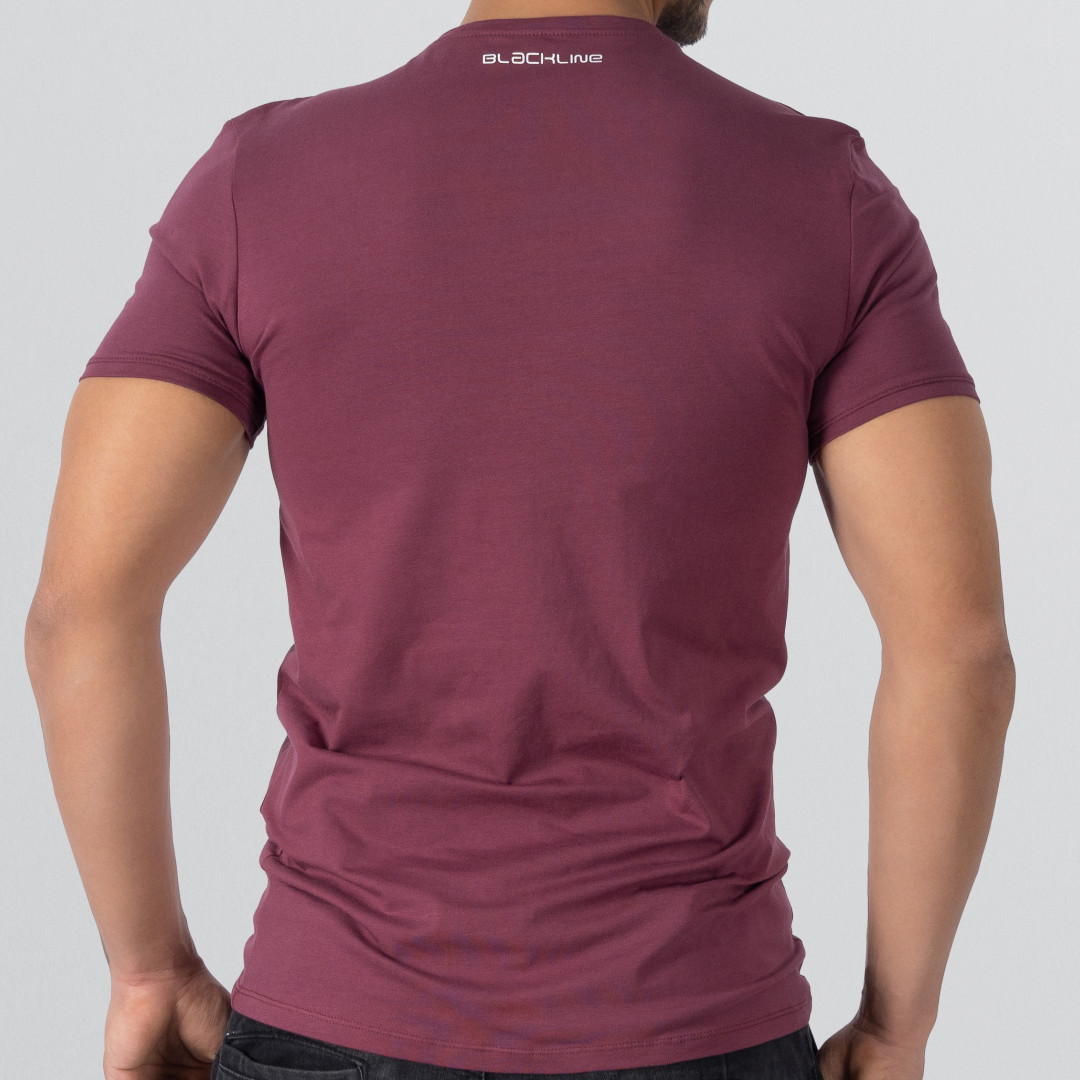 T-shirt Body Round neck Short sleeve - Purple