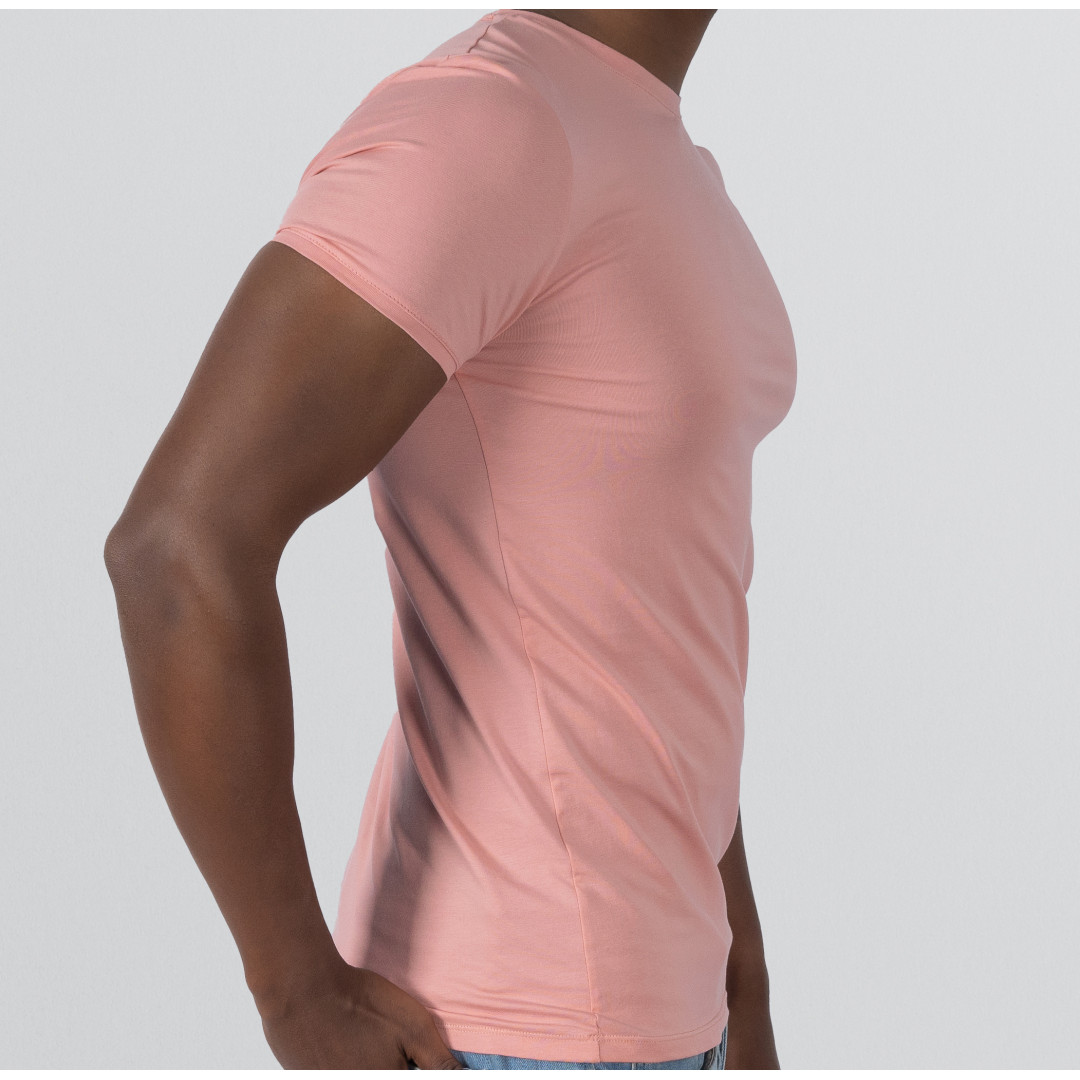 T-shirt Body Round neck Short sleeve - Coral Pink