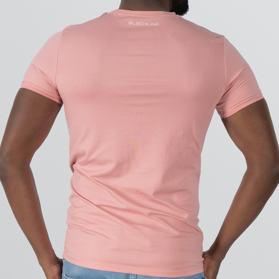 T-shirt Body Round neck Short sleeve - Coral Pink