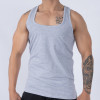 T-shirt Tank Top Racing back - Gray