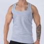T-shirt Tank Top Racing back - Gray T-shirt Tank Top Racing back - Gray
