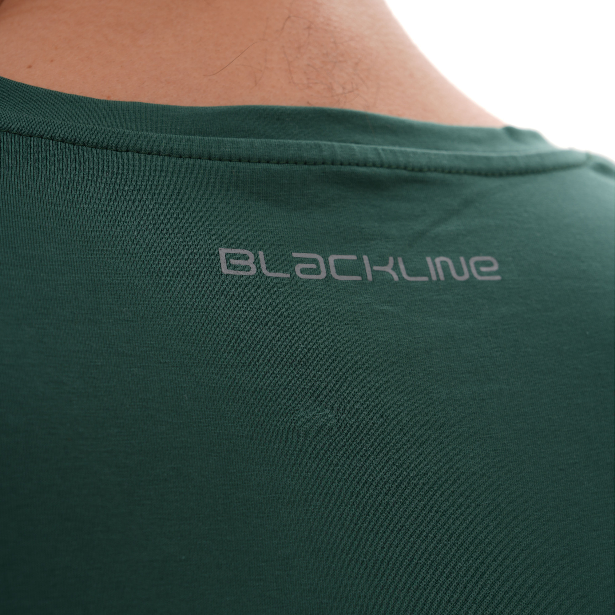 تيشيرت بدي رقبة V كم قصير - أخضر